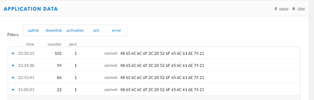 application traffic